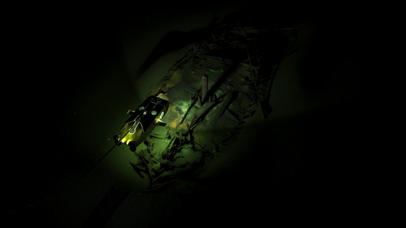 5_Byzantine shipwreck being surveyed by MMT Surveyor ROV