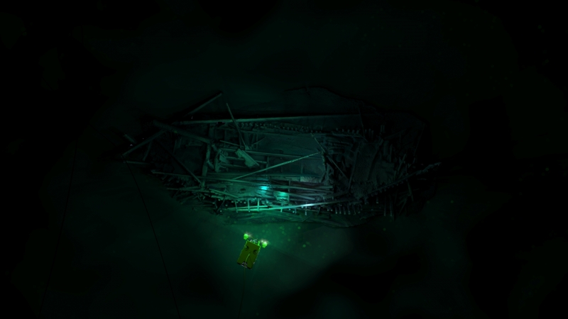 7_Ottoman shipwreck found in 300m of water in Bulgarian Black Sea with overlaid ROV